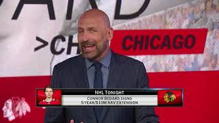 Connor Bedard signs 5-year contract with Blackhawks