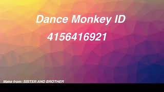 Dance Monkey (ROBLOX ID)
