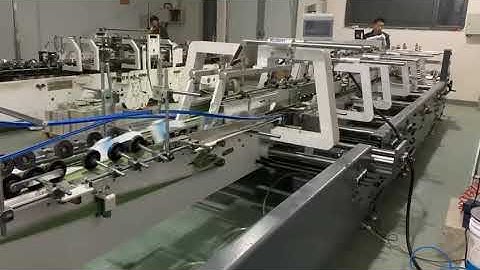 GS Series High Speed Paper Box Making Machine/Bags Side Glue Machine Box Pasting  Folder Gluer