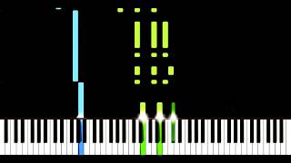 Video thumbnail of "Narutos Main Theme [ Piano Tutorial ] Synthesia"