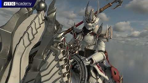 KỴ SĨ "DAN" | SẢN PHẨM HỌC VIÊN NGÀNH 3D MODELING | VTC ACADMEY