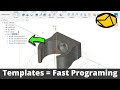 Plantillas de mecanizado con fusion 360 = Ahorra tiempo