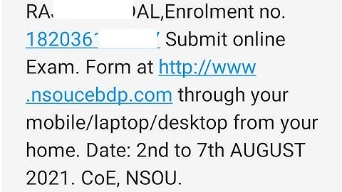 NSOU BDP || Exam Form Fill up Notice for All BDP Students || EDUCARE