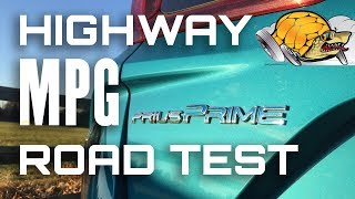 Toyota Prius Prime Highway MPG Road Test