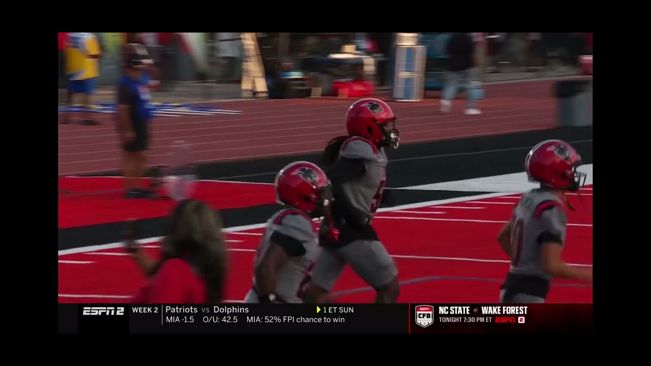 CFB Football on ESPN2 intro Fort Valley State at Clark Atlanta