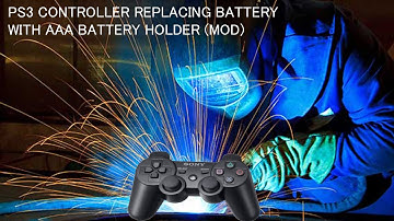 PS3 Controller Replacing Battery With AAA Battery Holder (Mod)