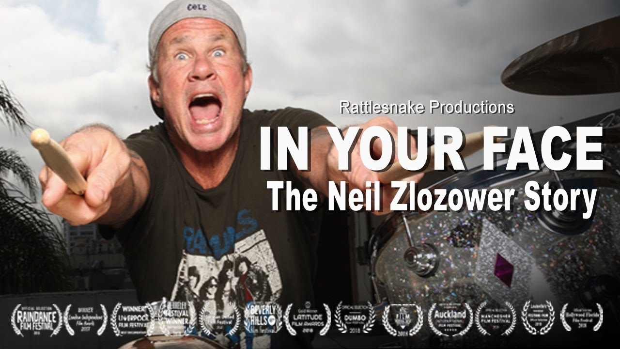 IN YOUR FACE - The Neil Zlozower Story
