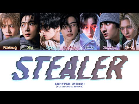 PREVIEW ENHYPEN 엔하이픈 Stealer Lyrics Color Coded Lyrics 