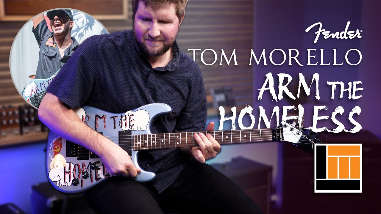 Tom Morello x Fender ARM THE HOMELESS Guitar 🤘🤬🤘