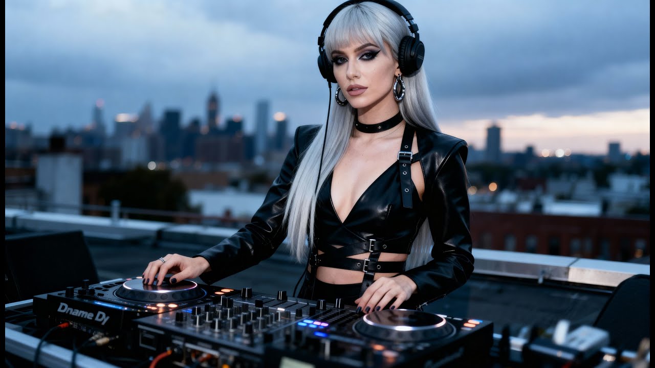 Silver Storm | Rooftop Melodic Techno DJ Set | Hypnotic Beats & Ethereal Vocals