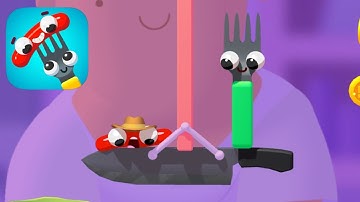 Fork N Sausage - All Levels Gameplay Android, iOS