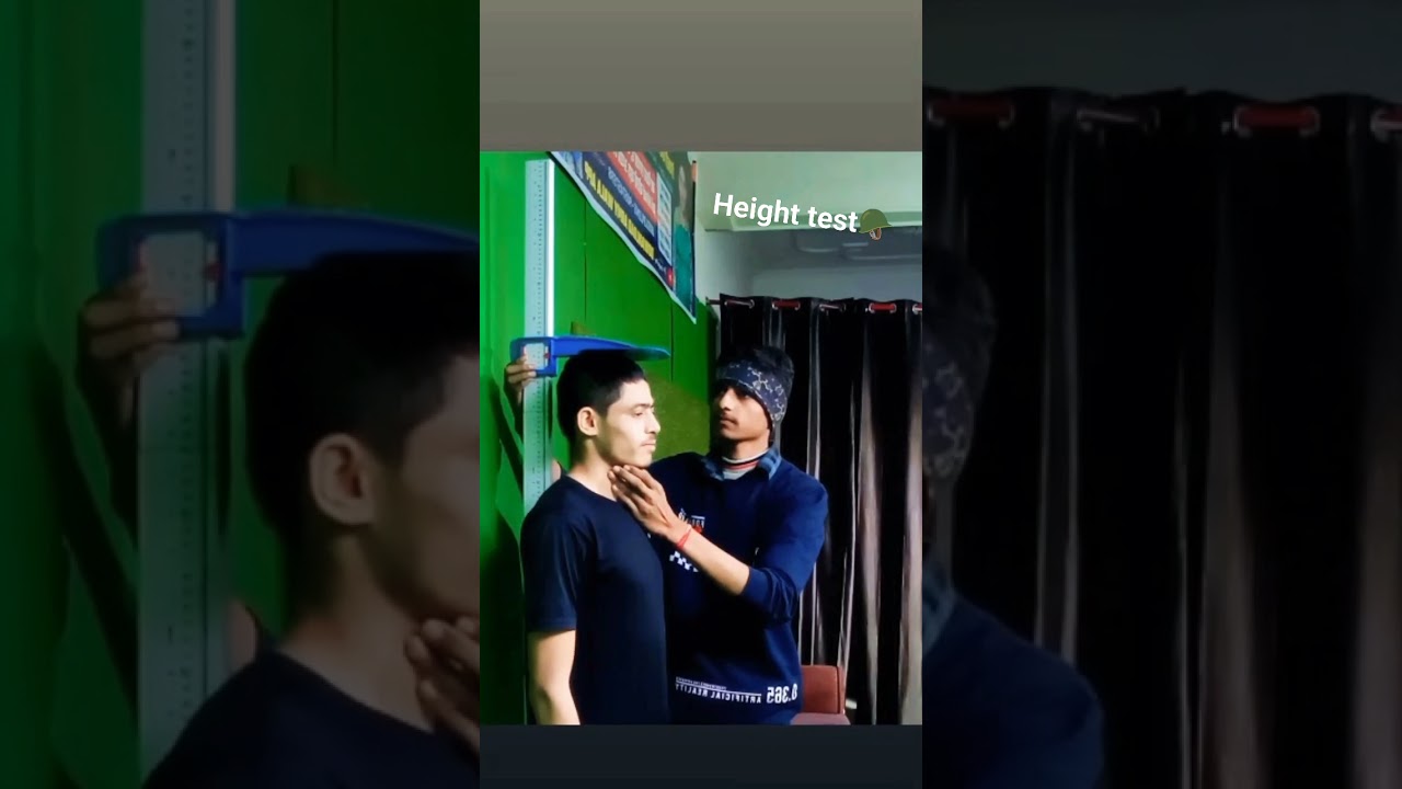 first video army 🪖 height check ✅✔️💯