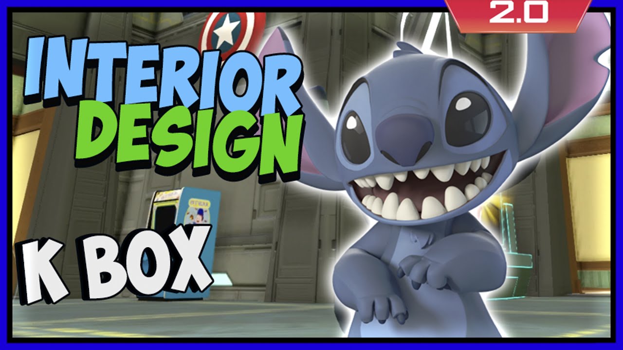 Disney Infinity 2 TOY BOX ADVENTURES! Stitch's Interior DESIGN! YouTube