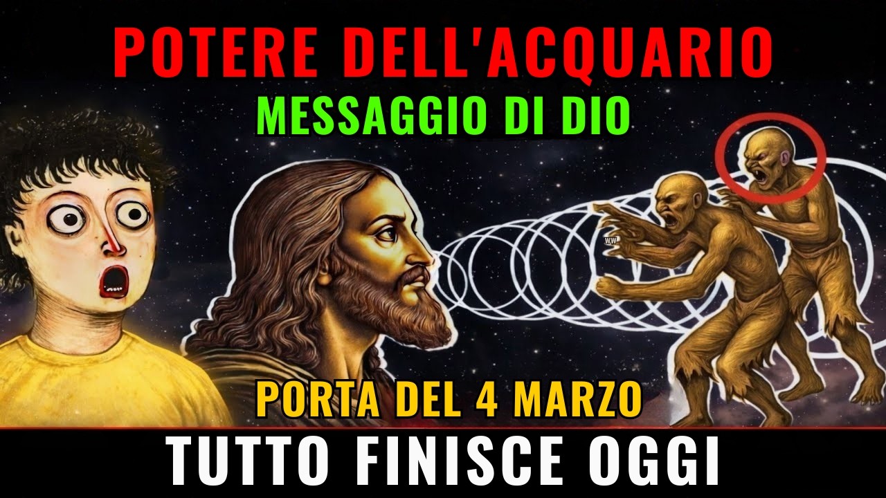 ACQUARIO ♒ 4 marzo ⚠️ Il messaggio FINALMENTE rivelato | Solo per i Prescelti (NON ignoratelo)!