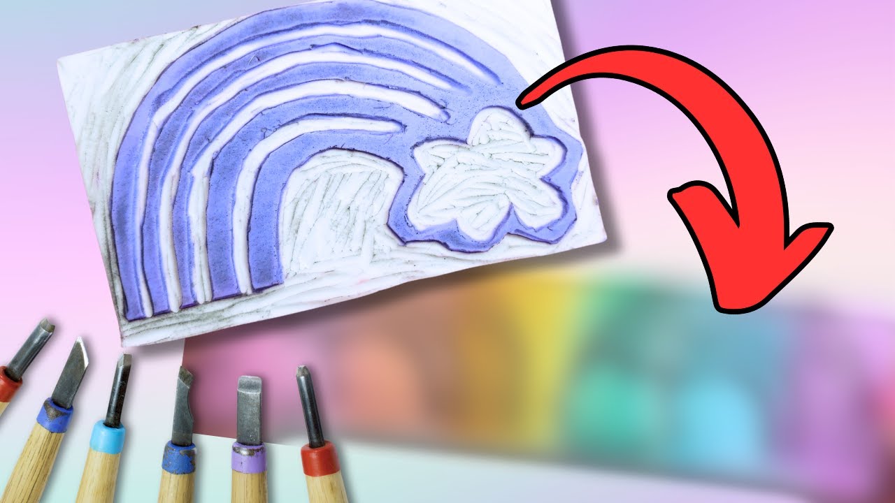 I TRIED Carving my own Stamps