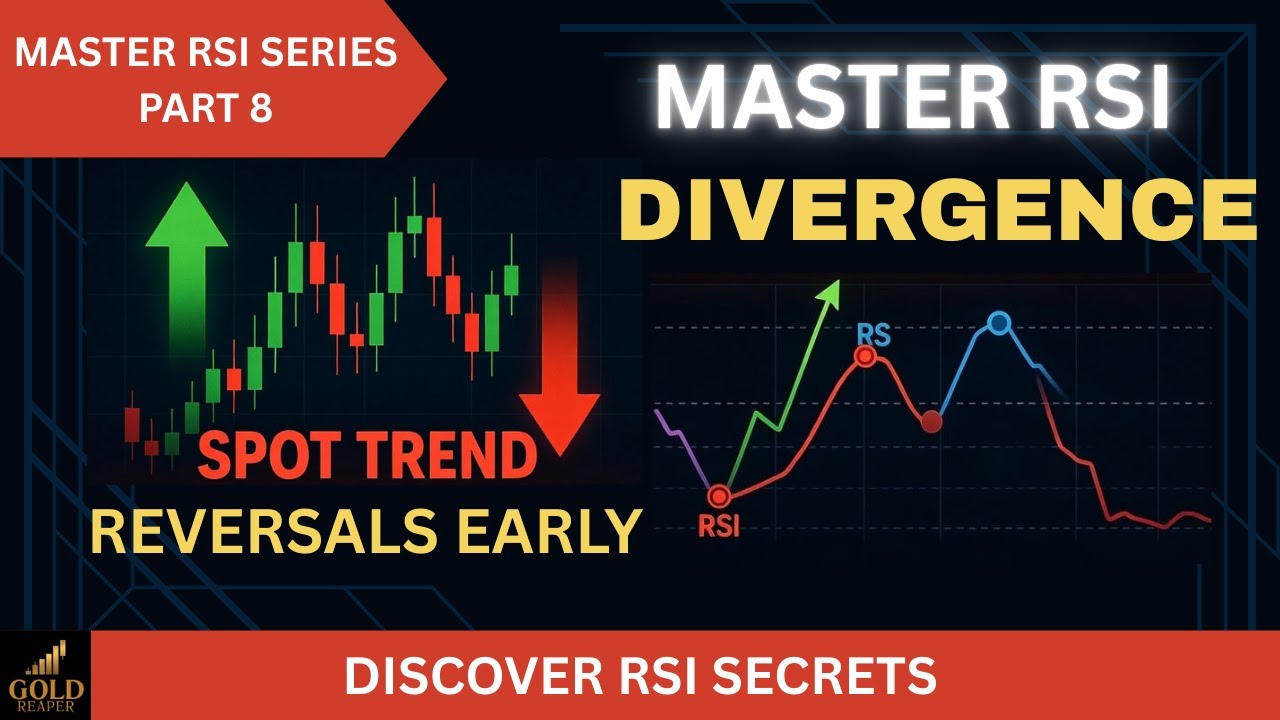 The Powerful RSI Divergence Strategy | RSI Series Part 8 | Gold Reaper