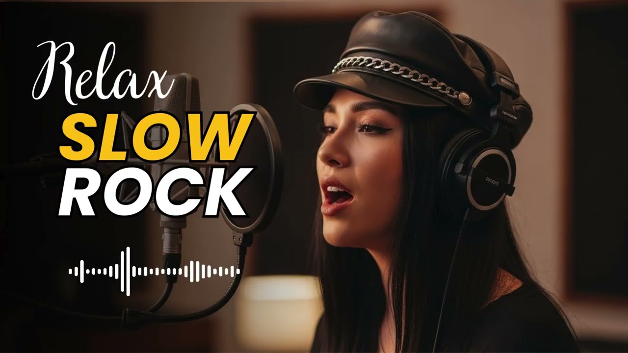 [RELAX Slow Rock Music 🎧] Rainy Evening Comfort | Soft Rock for Stress Relief