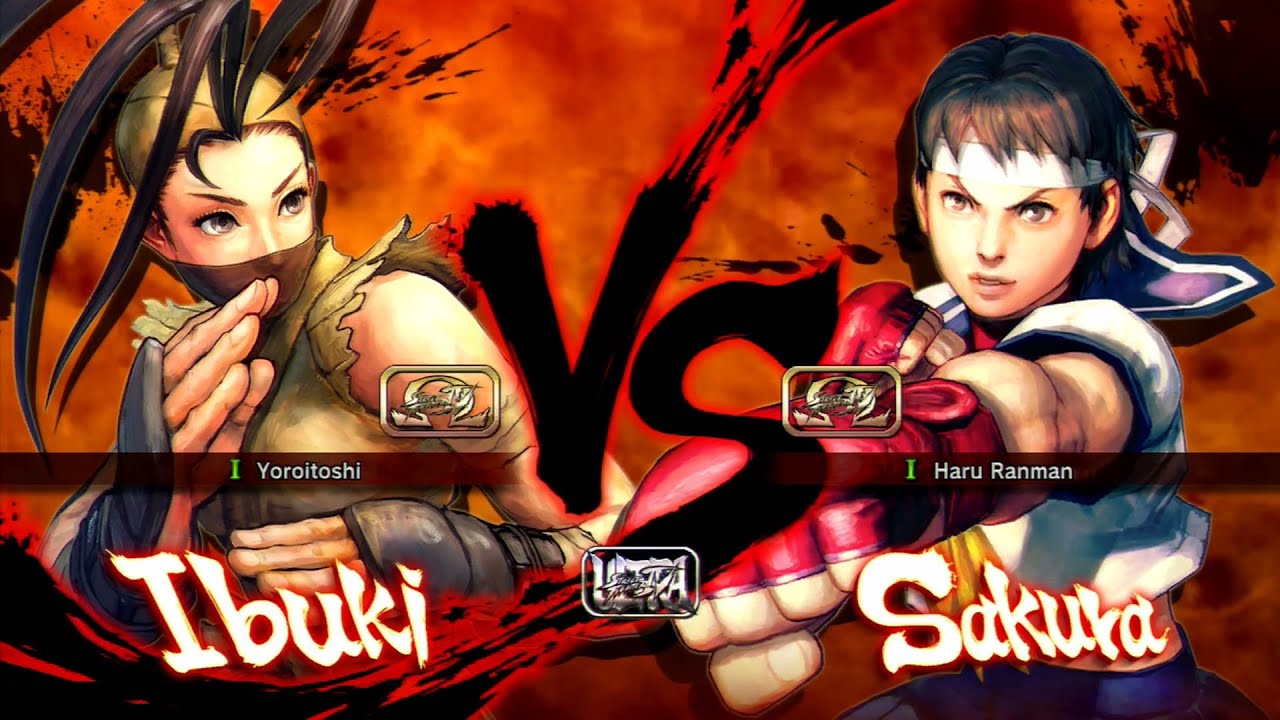 Ultra Street Fighter IV - Ibuki vs. Sakura