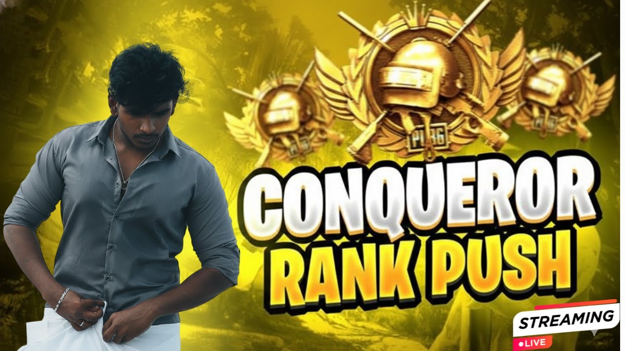 Youth On Rank Push  🔥Sponsor By Daredevil Anneyy || Conqueror Push ll 
