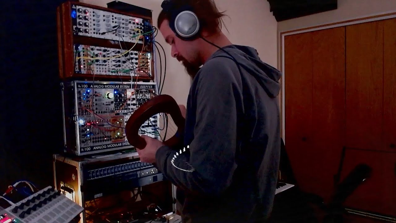 Lyre Harp and Eurorack Modular Improvisation - Feb 17, 2022