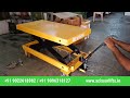 Hydraulic Scissor Lift Table SLTT VEDANT LIFT 9022618982