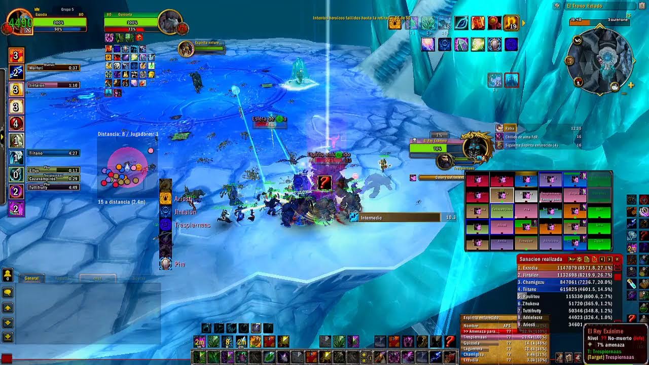 WowAura, provando la nueva actualizacion,ICC 25N.