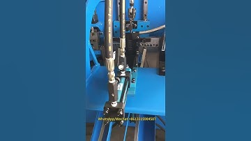 Automatic pail handle making machine | Wire bending machine #machine #handle #wirebendingmachine