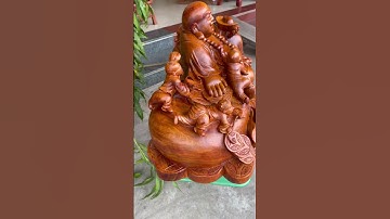 Cụ di lặc ngũ phúc gỗ hương việt gia lai hàng đẹp tìm chủ Zalo 0353247078