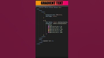 How to add gradient colors to html Text using CSS