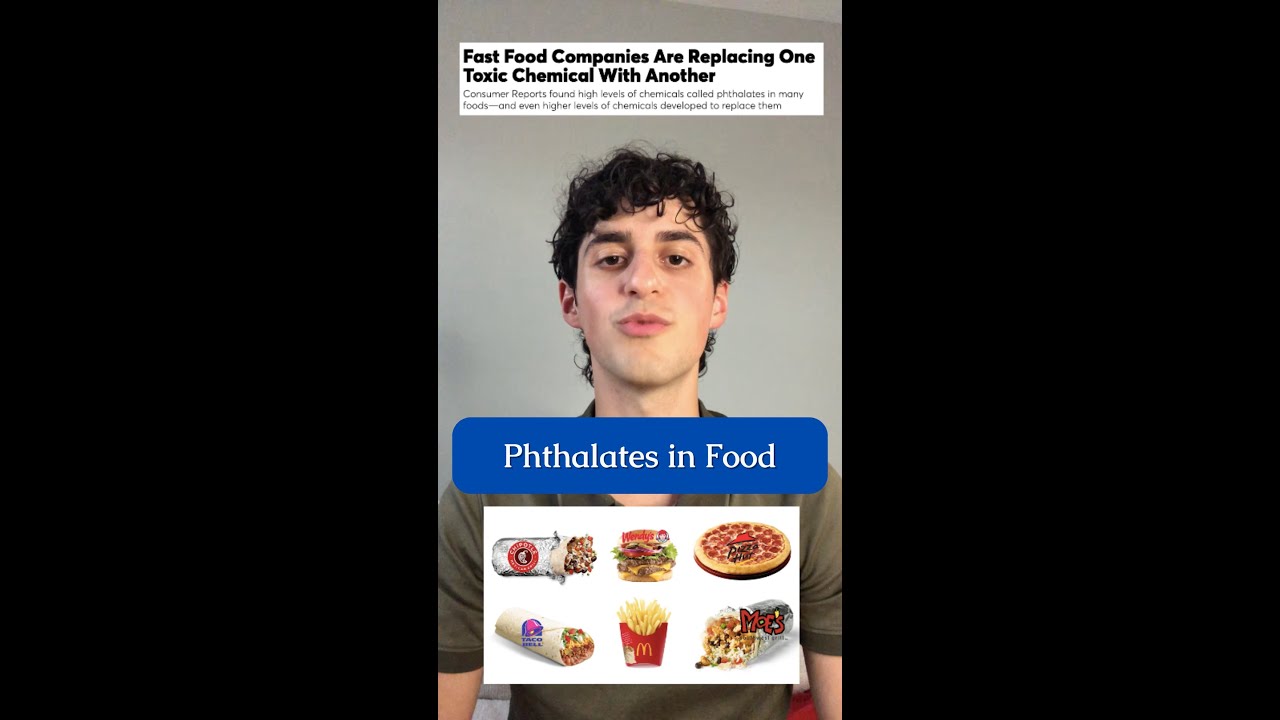 All Fast Food Samples Test Positive for Phthalates - YouTube