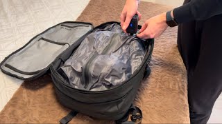 Airvault Airback Vacuum Seal Backpack Travel Review