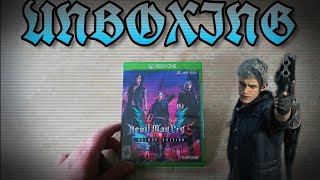 Devil May Cry 5 Deluxe Edition Unboxing For Xbox One