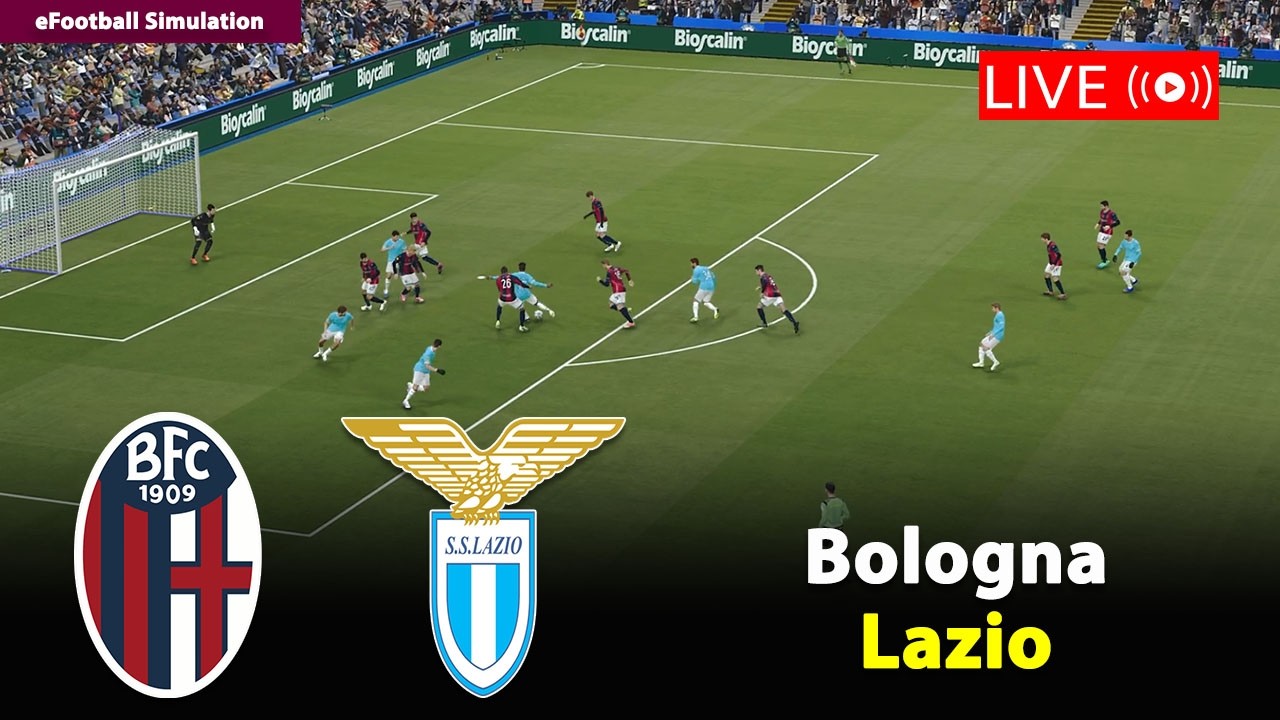 🔴In Diretta- Bologna vs Lazio | Coppa Italia 2025/26 | eFootball PES21 Simulation
