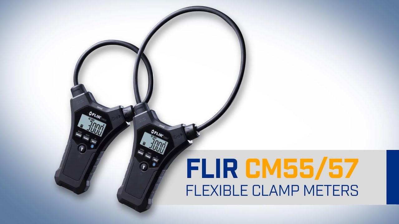 FLIR CM55 & CM57 Flexible Clamp Meters