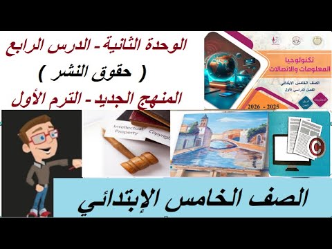 Fifth Grade Technology Unit Two 2026 AD Lesson Four Copyright