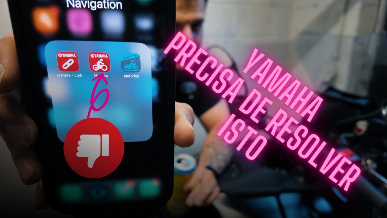 MyRide Yamaha App - Iphone Connection 🏍️