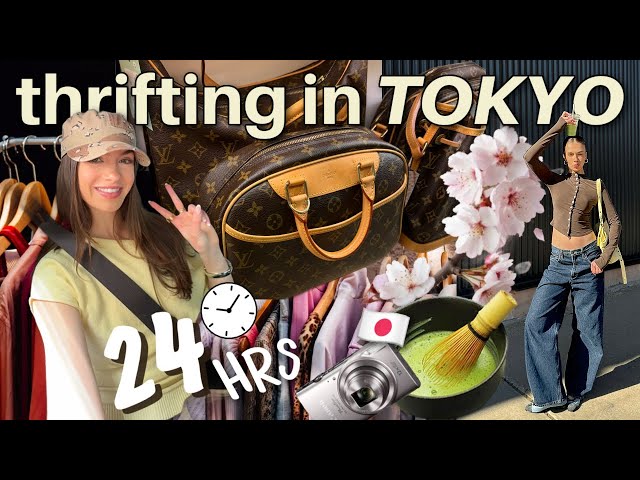 24 HRS of THRIFTING ANYTHING I WANT in *TOKYO, JAPAN