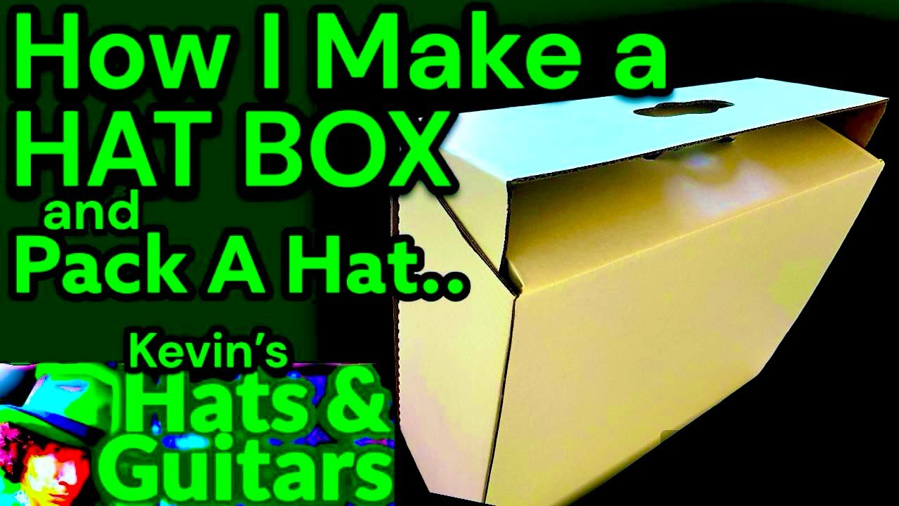How to Assemble a Hat Box.. Packing Vintage Hats at The H&G RANCH