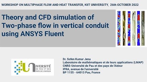 Theory and CFD simulation of Two-phase flow in vertical conduit using ANSYS Fluent