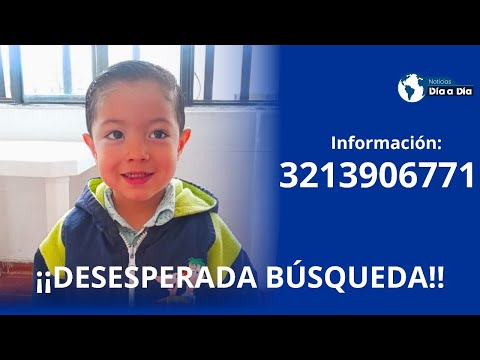 Despliegue de búsqueda en Fusagasugá por la desaparición del niño Jerónimo Angulo Arcila, de 3 años.