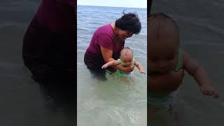 First Time Ni Kaidy Ace Gumanoy Abanil Mag Swimming
