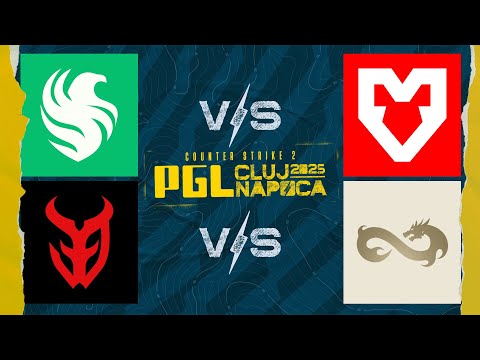 PGL CLUJ-NAPOCA 2025 - Team Falcons vs MOUZ | 3DMax vs Eternal Fire