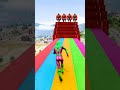 GTA 5 Epic Water Ragdolls | Spider-Man Jumps / Fails ep.20023 #shorts