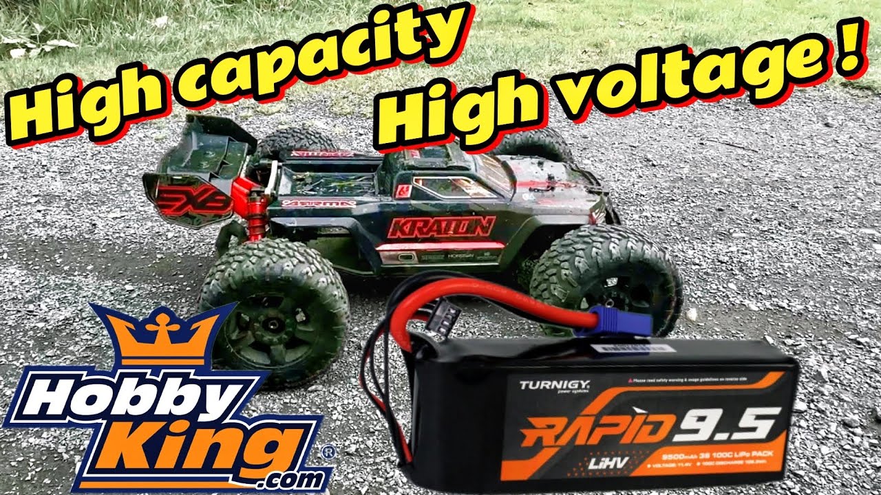 High Capacity, High Voltage! Turnigy Rapid 9.5 LiHV Review 🔋 