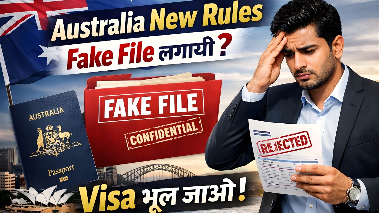 Australia New Rules Fake File लगायी? Visa भूल जाओ | HIKE VISA ...