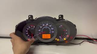 2009 TOYOTA RAV4 USED DASHBOARD INSTRUMENT CLUSTER TEST