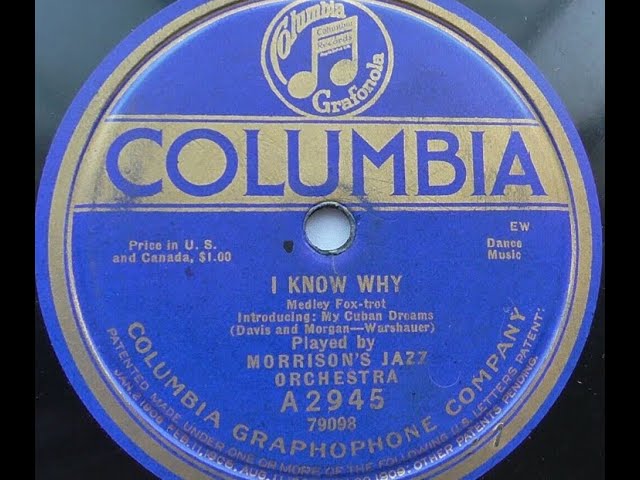 EARLY BLACK JAZZ Morrison's Jazz Orchestra 