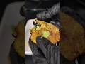 Crispy Falhari Tikki ASMR | Pumpkin vrat tikki crunch #shorts #youtubeshorts #viralshorts
