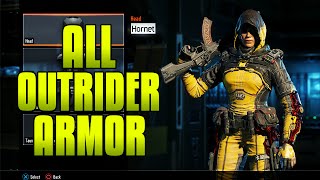 Black Ops 3 - All Outrider Completed Gear Sets - Outrider Hornet Gear Set