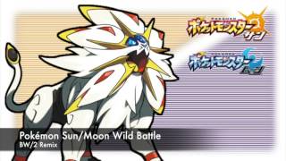 Pokémon Sun/Moon - Wild Battle [Black & White] Remix